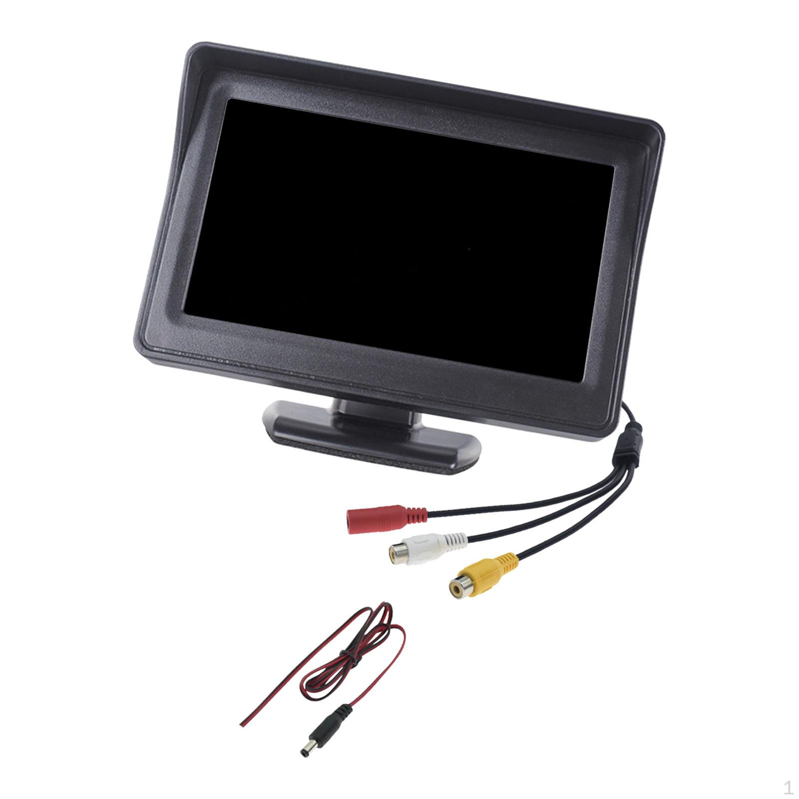 

4.3 inch Car Monitors Rear Viewing Camera Display Reversing Image Practical Parts Accessories