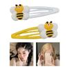 5pcs Soft Silicone Hairpins For Girls Slip Comfortable Party School