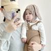 Organic Cotton Baby Beanie With Ear Protection For Winter Season