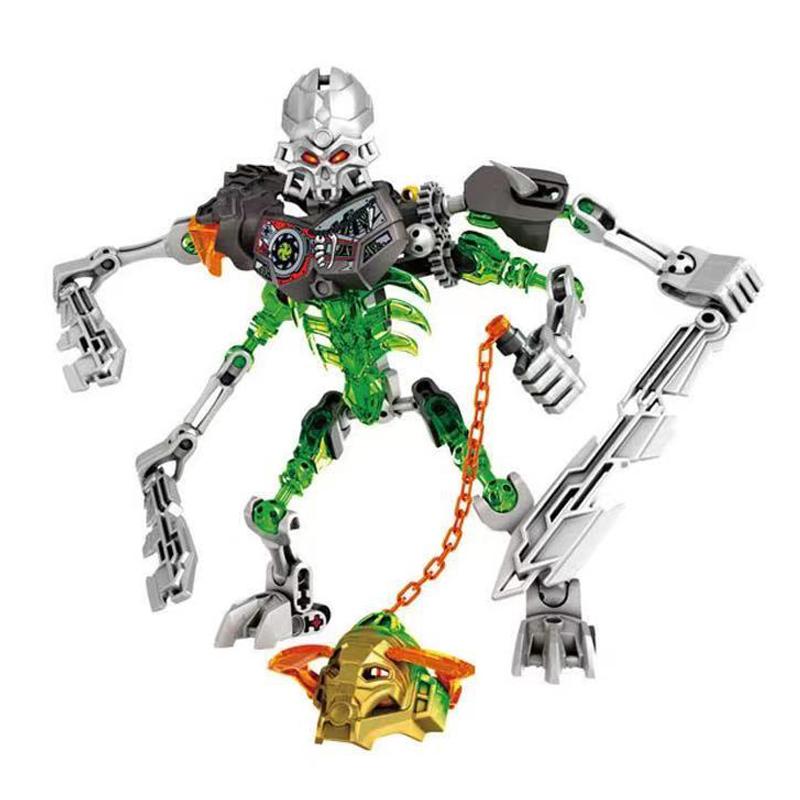 Bionicle Warriors Coleção de Figuras de Ação Caveira Blocos de Montar Máscara Mestre da Besta da Tempestade Umarak Uxar Tijolos de Anime Brinquedo Presentes para Crianças