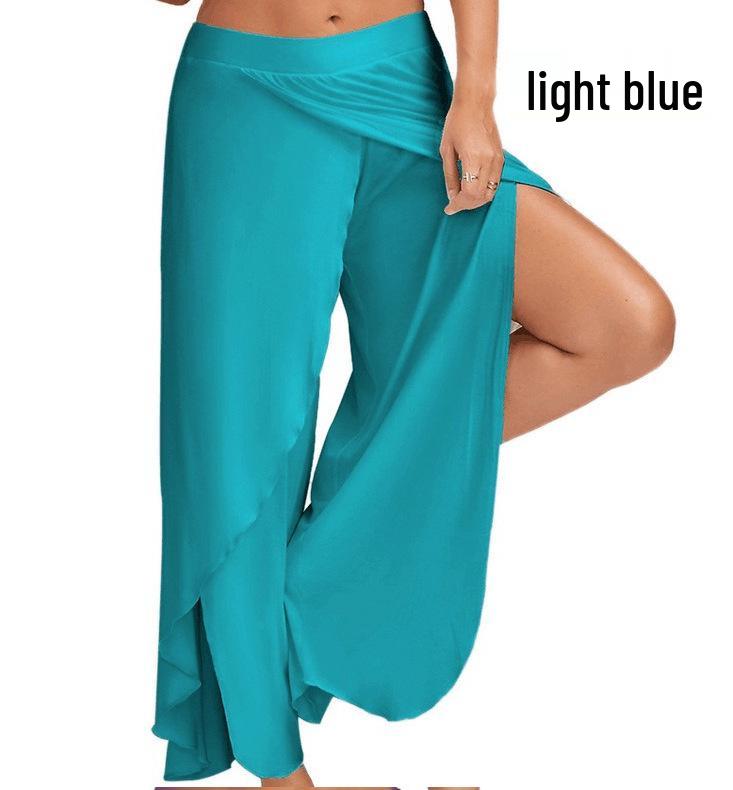 Pantaloni de yoga cu picioare largi pentru femei: 11 Culori, 8 Mărimi - Stil European și American Bestseller