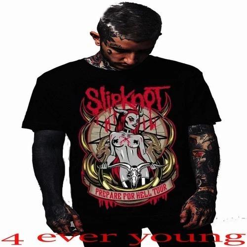 SLIPKNOT WOMEN PUNK ROCK T-Shirt M