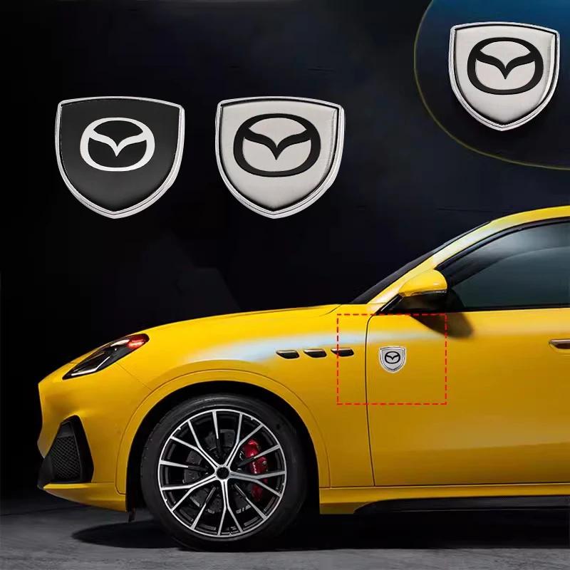 3D Metal Car Emblem Stickers | Full-Body Decal Stickers | Custom Car Stickers for Mazda Demio, CX-30, CX-5, 3, 6, CX-8, MPS, CX-