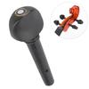 4 Pcs Quality Violin Strings Shaft Tuning Pegs Accessories Ebony Solid Wood(for 1 4 Violin)