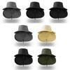 Summer Fisherman Hat With Large Brim For Outdoor Sun Protection And Neck Guard