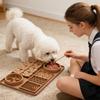New Multifunctional Pet Licking Pad, Food Grade Silicone Pet Bowl, Choking And   Silicone Partition Plate