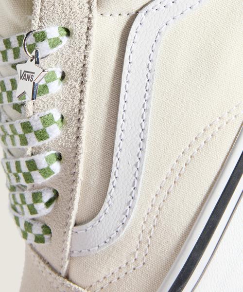 Vans Old Skool Star - Marshmallow:Green VN000D6WBOM1 [Shipped from Korea] 100% Authentic