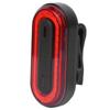 Cycling Light LED Bicycle Bike Light Rechargeable Tailight Warning Rear FlashlightRed Shell Red