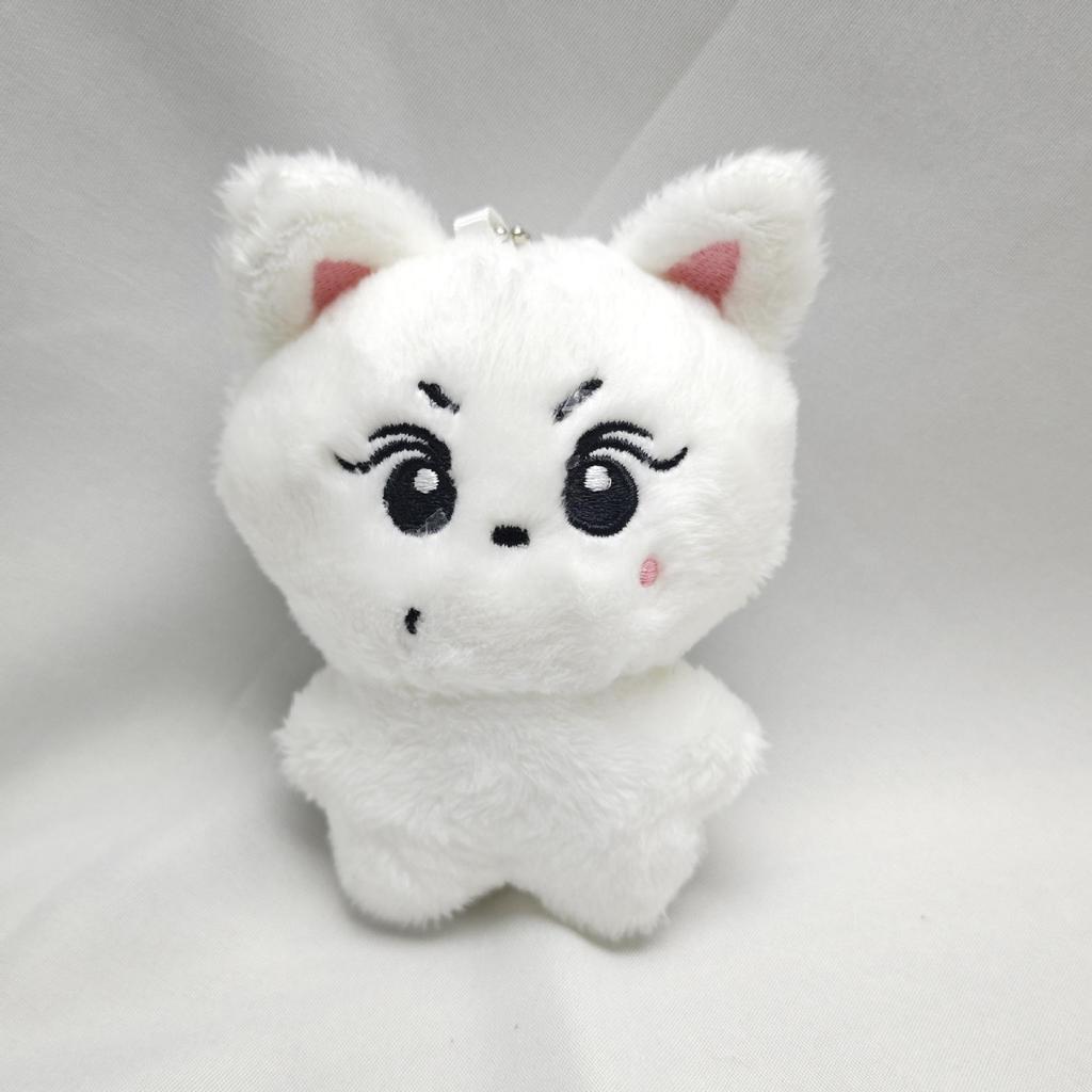 EN Liang Zhenyuan Shen Zai Lun Plush Keychain Doll - Jay Park & Chengxun Edition