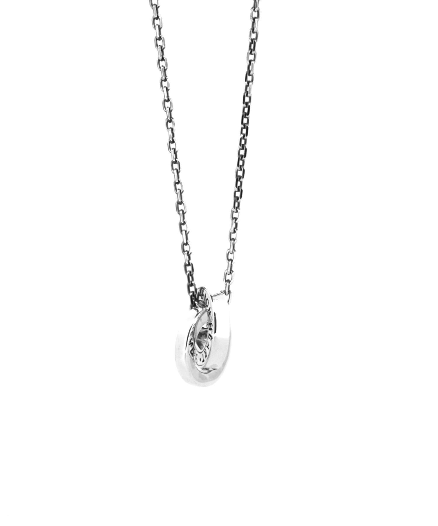 

Ожерелье LION HEART в подарок EL Plain Double Ring 925 Silver 50cm ожерелье/серебро