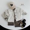 Kids Padded Shirt Jacket Unisex Boys Girls Korean Style Winter Warm Baby Top