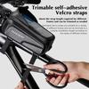 Bicycle Bag Waterproof Touch Screen Cycling Bag Top Front Tube Frame Mtb Road Bike Bag Phone Case Bike Accessories