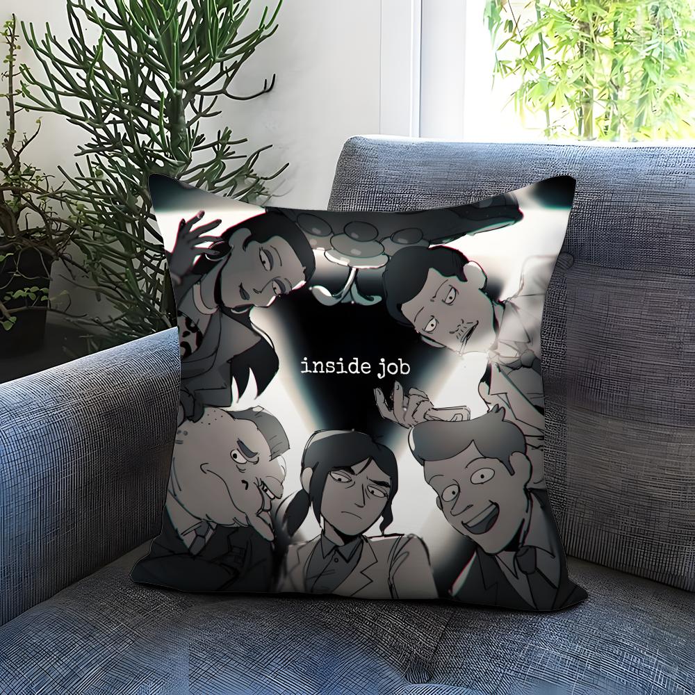 Stylish Iinside Jobew Cushion Cover Comfortable Reversible Pillow Cover Ideal for Car Sofa Bedroom Beyond