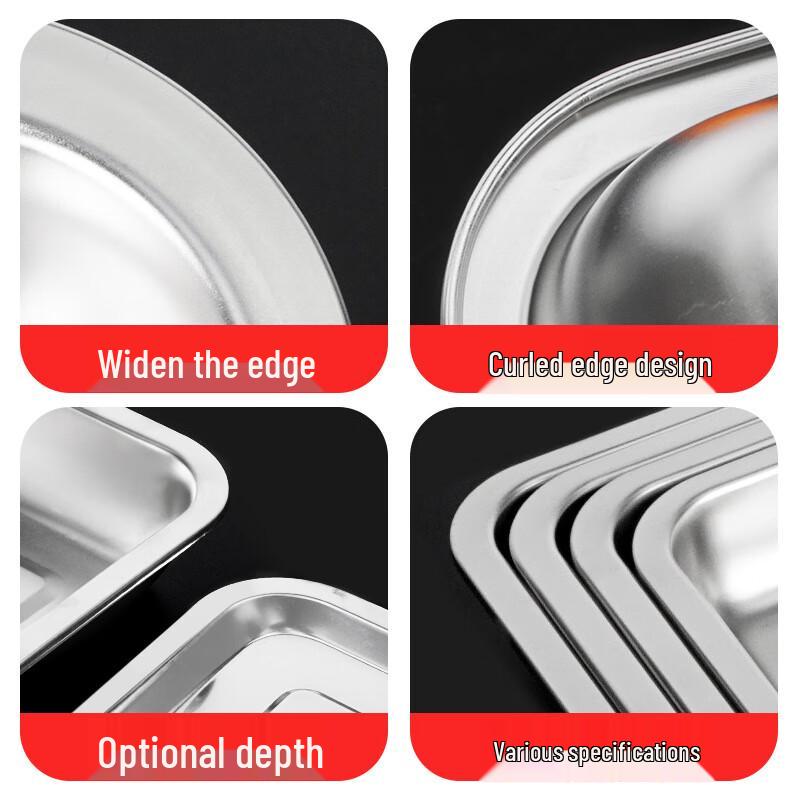 Stainless Steel Serving Tray