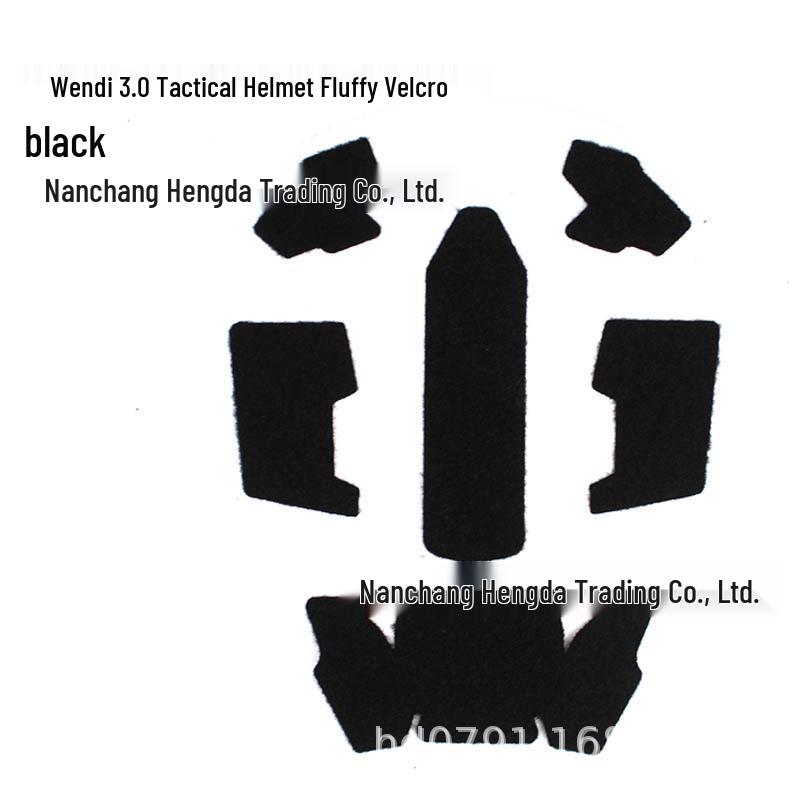 Wendy Tactical Helmet Velcro Back Attachment for FAST Mickey Helmet Mod v3.0 One Size