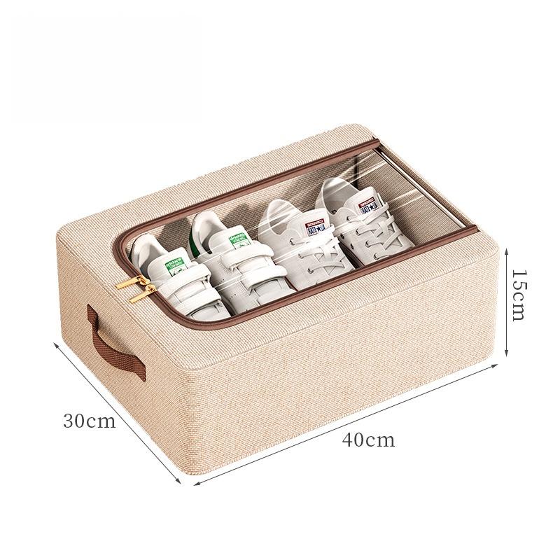 1PC Under Bed Shoe Storage Organizer for Closet Shoes Container Boxes with Sturdy Handles and Foldable Shoe Rack Holder 7280₽