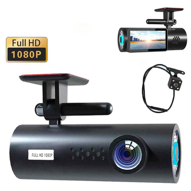 

WiFi видеорегистратор 1080P HD с ночным видением и подключением к телефону для мониторинга парковки автомобиля Without Card