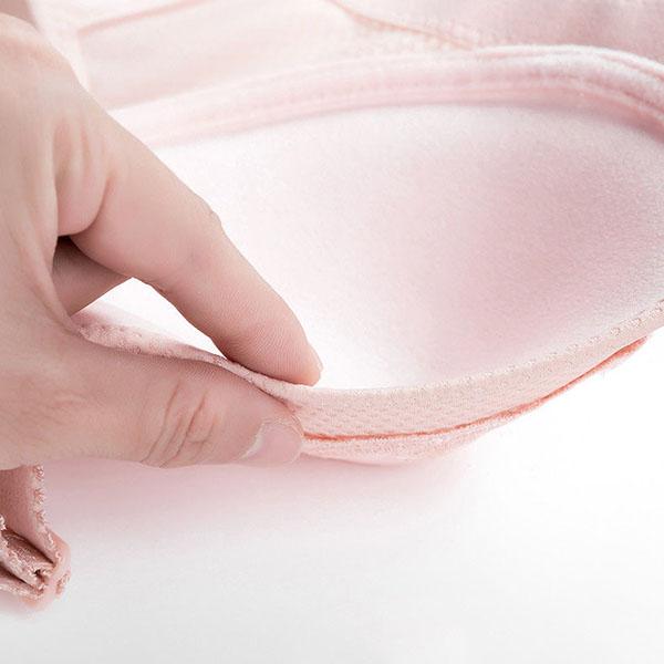 WTEMPO Sutien de mărime Plus Sutien fără cusături pentru femei Lenjerie de corp Sutien din dantelă Sutien moale de culoare uni fără sârmă