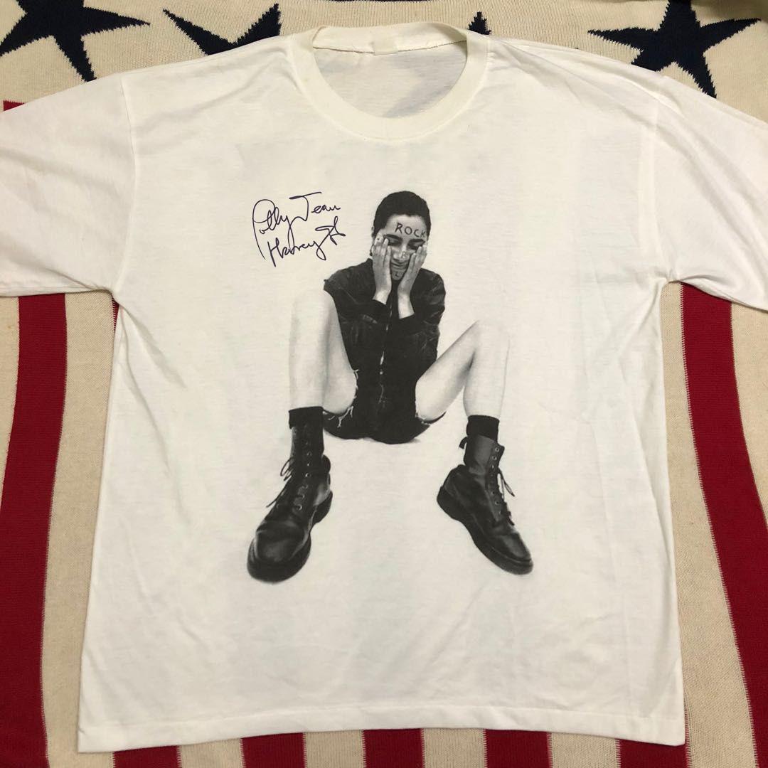 

PJ Harvey Singer White Shirt Men Women Unisex Cotton Tee UU294 3XL