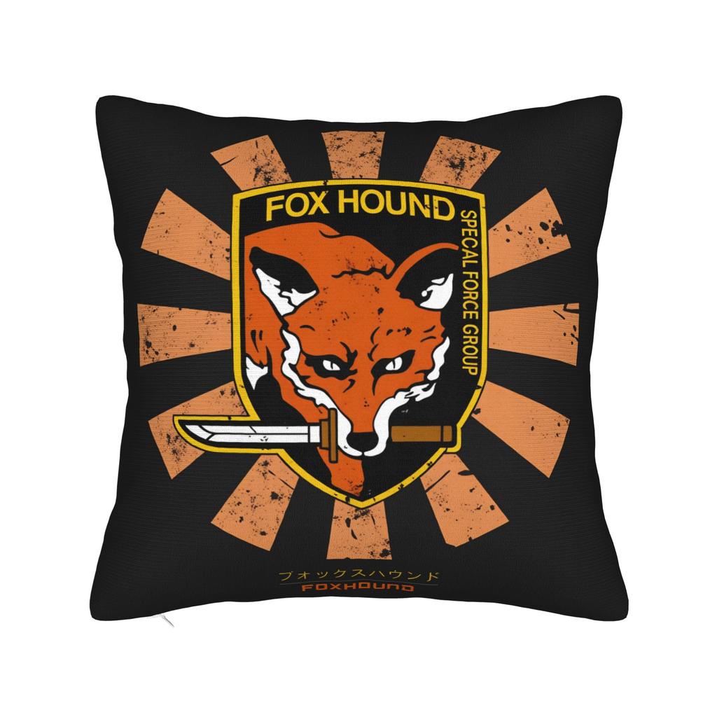 Pillow Cover Mgs Fox Hound Novelty Pillow Case For Office Car Home Decor Pillowcases