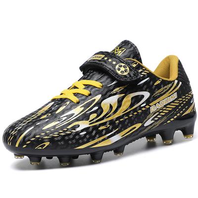 Kinder-Fußballschuhe, Stoßdämpfung, rutschfest und verschleißfest, lange Spikes, Outdoor-Sporttrainings-Fußballschuhe