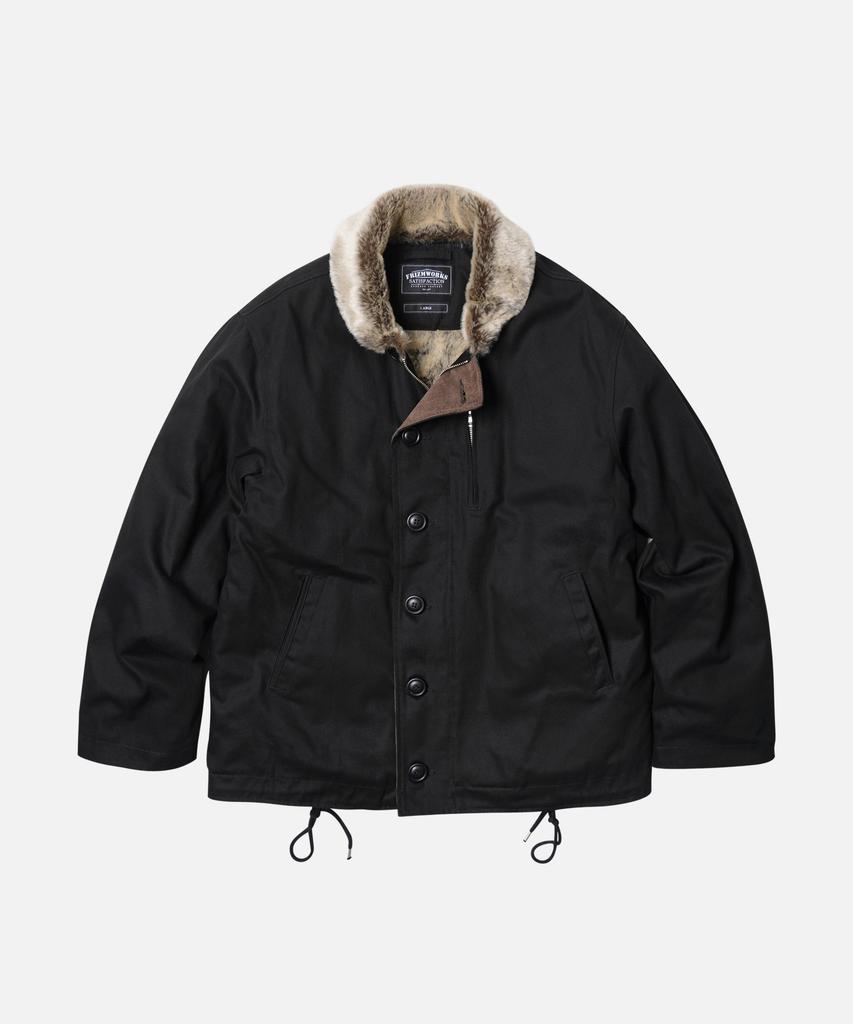 Giacca da ponte Edgar N-1 Frizmworks _ Nero