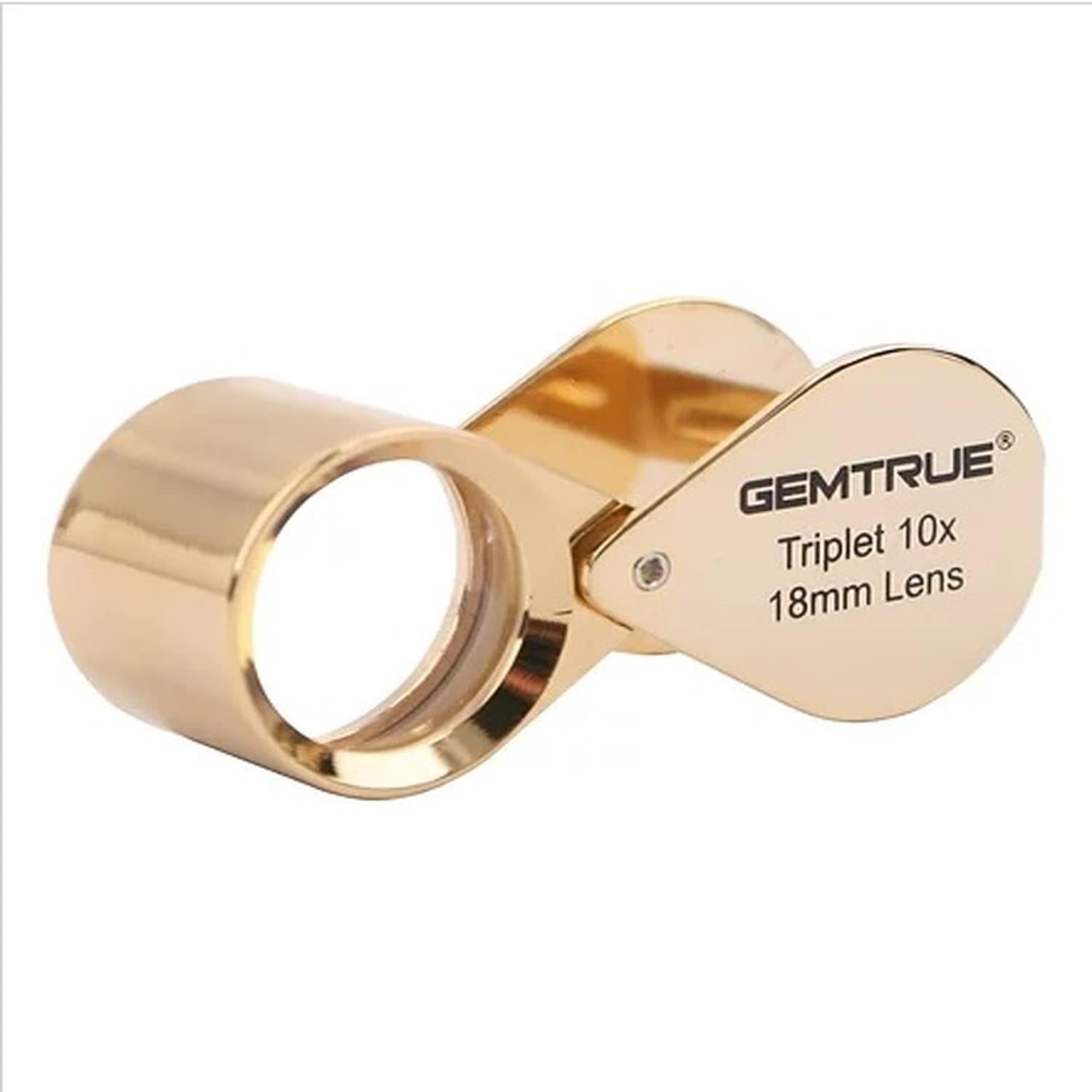 

SUZUHO DK96001 TRIPLET Magnifying Glass, 10x, 18mm, Gold