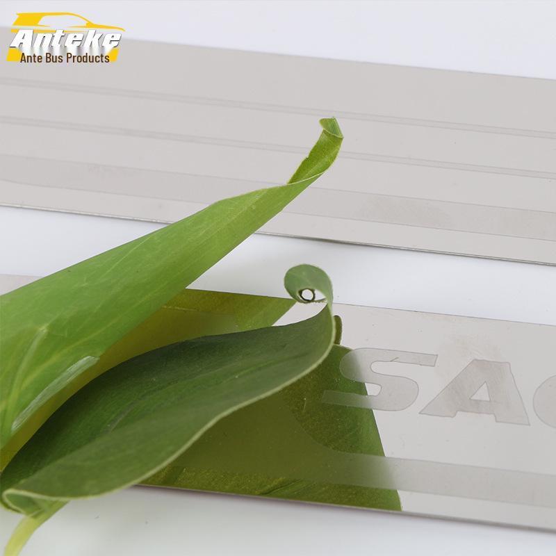 Sill Strips for New Sagitar 7: Chrome-Plated Welcome Pedals for Car Interior/Exterior Modification