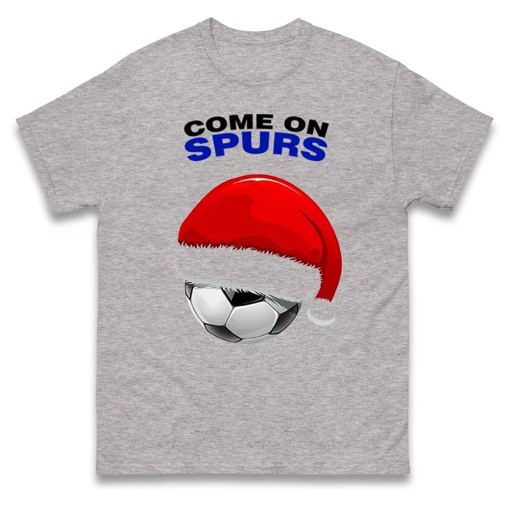 Давай, Шпоры! Футбольная Рождественская Футболка, Веселая Праздничная Футболка Рождественской Футбольной Команды, Унисекс Футболка XXL