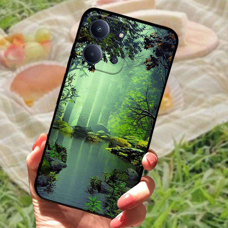 For Xiaomi Poco C85 4G Case Camera Bumper Protection Case For Xiaomi PocoC85 C 85 171.5mm Shockproof Soft TPU Silicon Back Cover