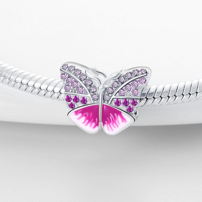 Colorful Zircon Butterfly Fringe Bead DIY Handmade Jewelry Making Kit
