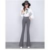 Elegant Long Office Lady 2022 Summer High Waist Women's Wide Leg Capris Suit Pants for Women Skinny Flare Pants Woman Trousers