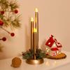 Retro Christmas LED Candles Light Flickering Electric Candle Tealight  Home New Year Decor