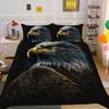 3D Eagle Printing Duvet Covers Children Teens Home Bedclothes Single Twin Bedroom Decor Polyester Bedspreads