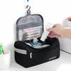 Hanging Travel Toiletry Bag Organizer and Bathroom Hygiene Dopp Kit with Hook for Traveling Accessories Toiletries Bathroom Shav