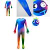Roblox Rainbow Friends Cosplay Costume Vibrant And Durable Kids' Jumpsuit For Halloween Party