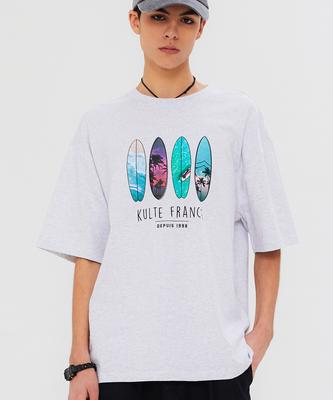 KULTE Surffers T-Shirt L.Melange