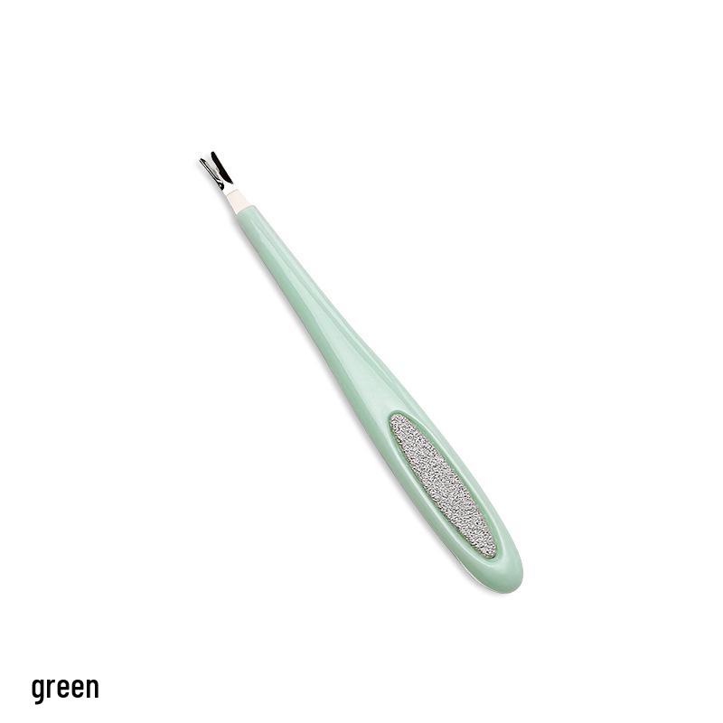 U-Shaped Nail Cuticle Fork & Pusher: 2-in-1 Manicure Tool