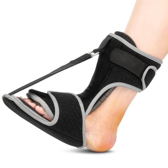 Plantar Fasciitis Night Splint for Foot Drop Relief Adjustable Foot Support Breathable Lightweight Plantar Fascia Support Brace