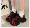 European goods full of diamond dad shoes women's spring 2025 new versatile thick-soled heightening fried street sports and leisure women's shoes