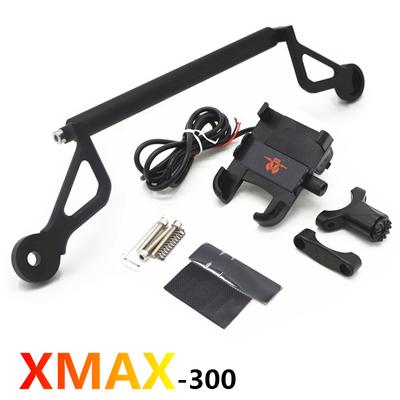 Support de téléphone avant de moto pour Yamaha XMAX 300 XMAX300 X MAX 300, plaque de navigation GPS pour Smartphone