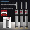 Stainless Steel Photoelectric Edge & Center Finder with Audible Alert, Magnetic-Free, Includes Wooden Box Packaging.