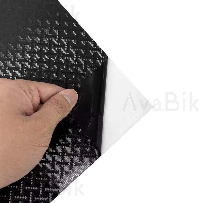 10/50CM PET Matte Forged Carbon Vinyl Wrap Easy tall Sticker Royce Carbon Fiber Car Interior Color Change Film Anti-Scratch