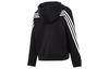 adidas Women's Future Icons 3-Stripes Full-Zip Hoodie Black HT4715