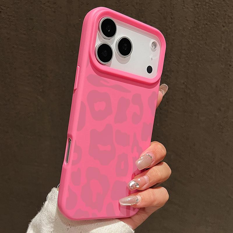 Leopard Pattern Candy Silicone Phone Case For iPhone 17 16 15 14 13 12 11 Pro Max Plus Air Shockproof Soft TPU Bumper Back Cover