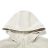 Li Ning Fitness Series Fleece Lined Thermal Loose Fit Long Sleeved Hooded Athleisure Stitching Sweatshirt Women's AWDV944-3