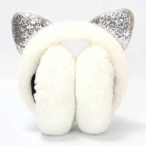 

Direct sales Winter earmuffs Ear protection Women s plush earmuffs Student cute cartoon cute cat ears Warm earmuffs One size