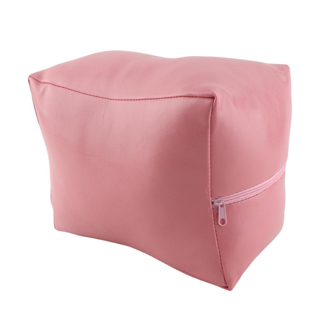 Nail Art Table Hand & Foot Pillow Soft PU Arm Rest Salon Manicure Nail Care Pillow White