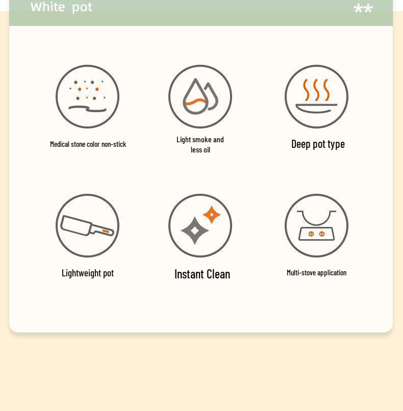 Maifan Stein Antihaftpfanne - Flacher Boden, Pfannenrühren, Steak, Kleine Omelettpfanne, Induktionsgeeignete Universalbratpfanne.