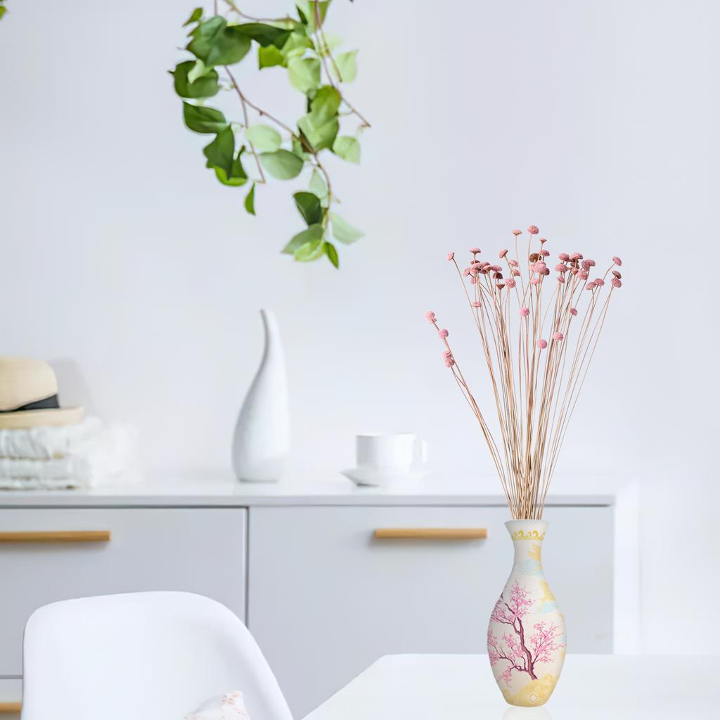 Unique Puzzle Vase Decorative Puzzle Flower Vase 160 Pieces of 3D Puzzles Urn for Adults Housewarming Home Decoration